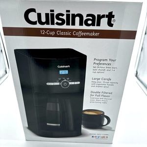 Cuisinart - 12 Cup Classic Coffee Maker - Black ( DCC-1120BK )